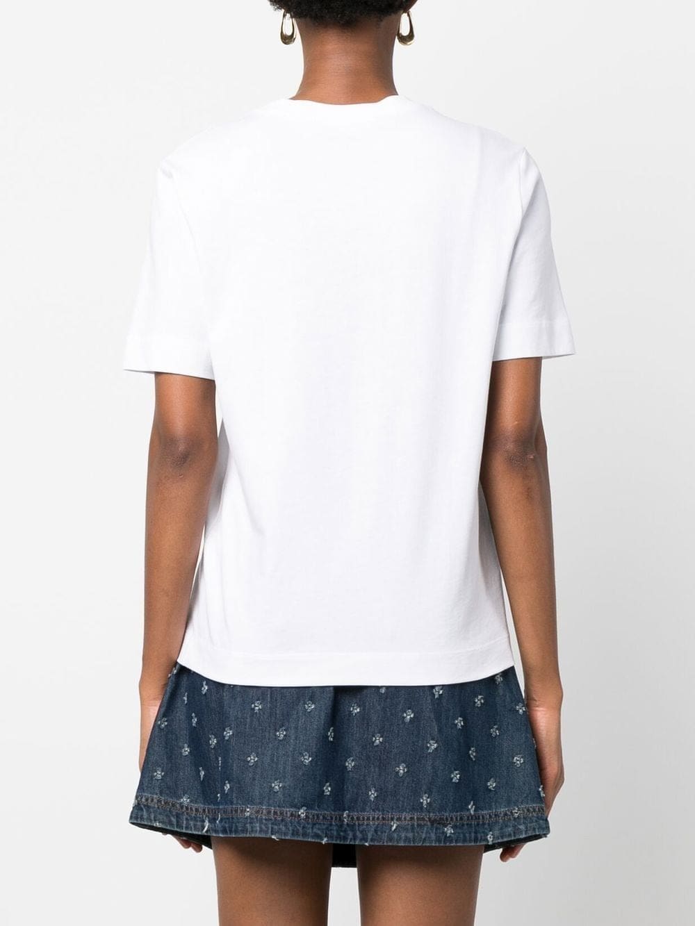 Love Moschino heart-motif logo-print T-shirt - Image 4