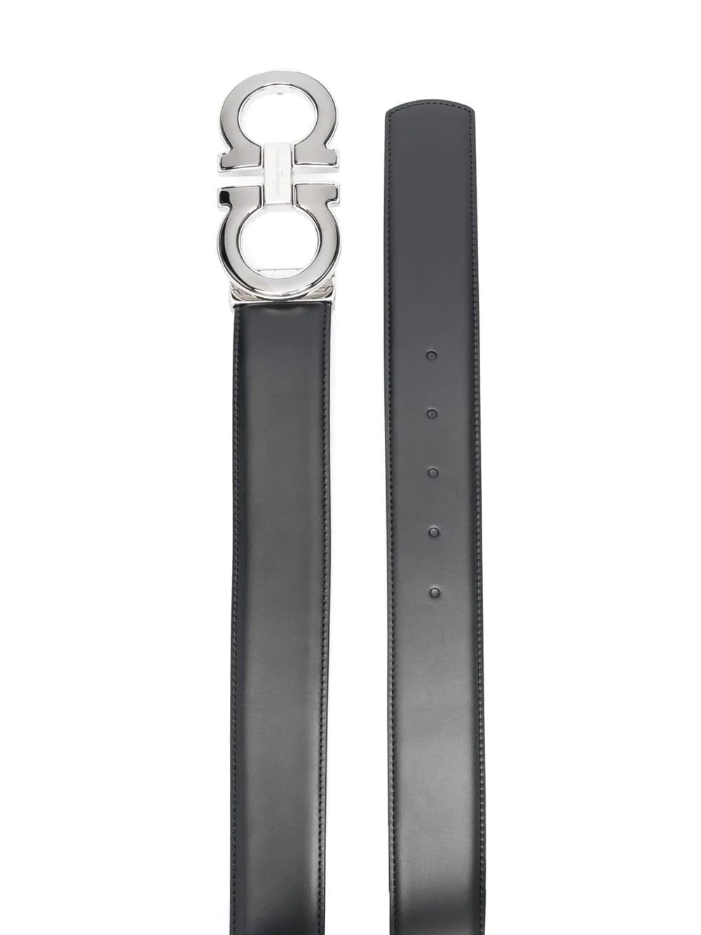 Ferragamo double-Gancini leather belt - Image 2