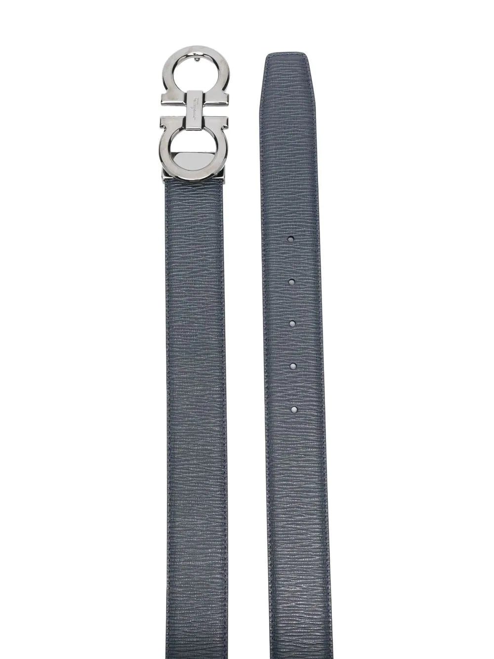 Ferragamo Gancini-buckle leather belt - Image 2