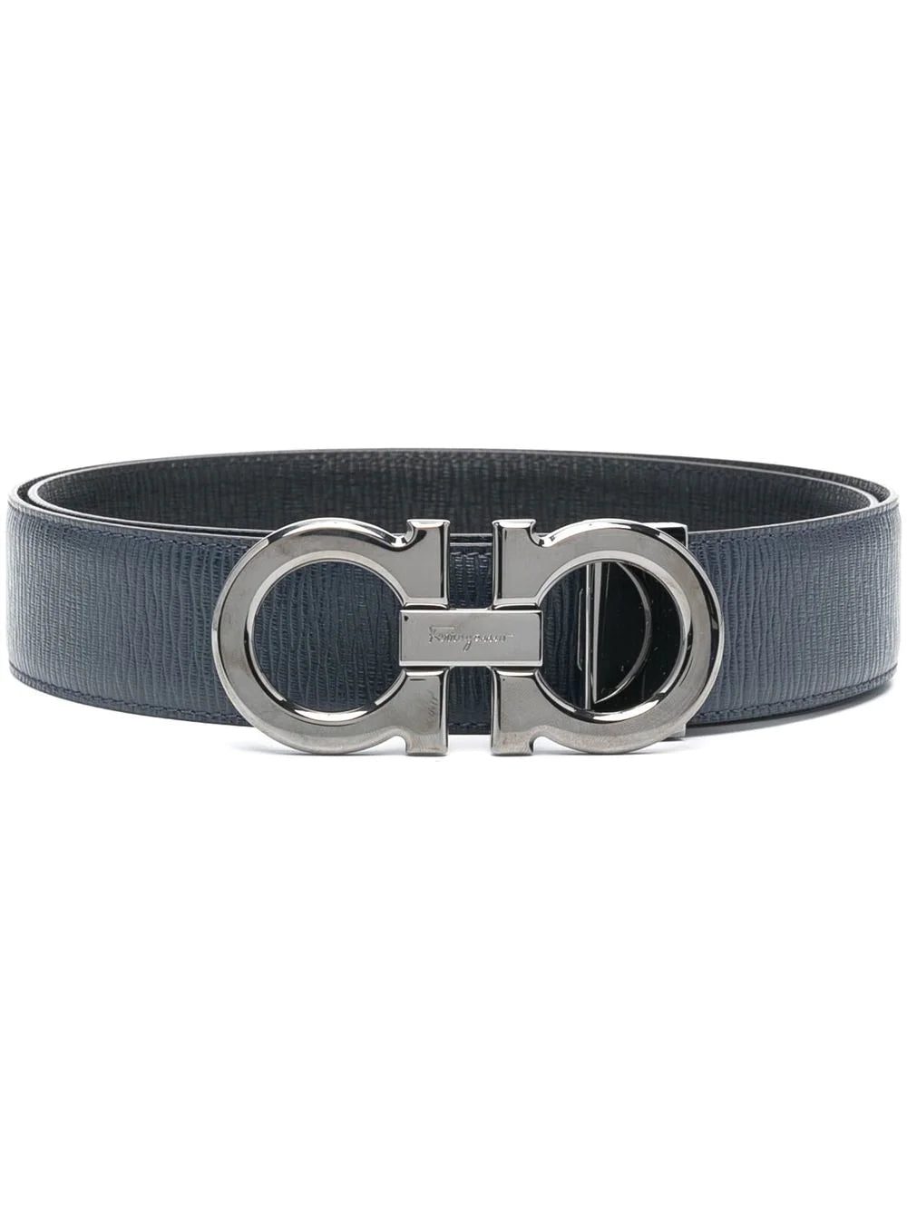 Ferragamo Gancini-buckle leather belt