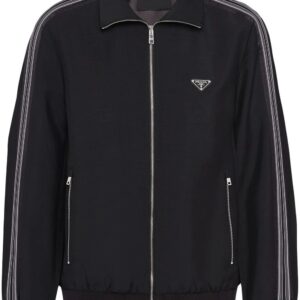 Prada  triangle-logo blouson jacket