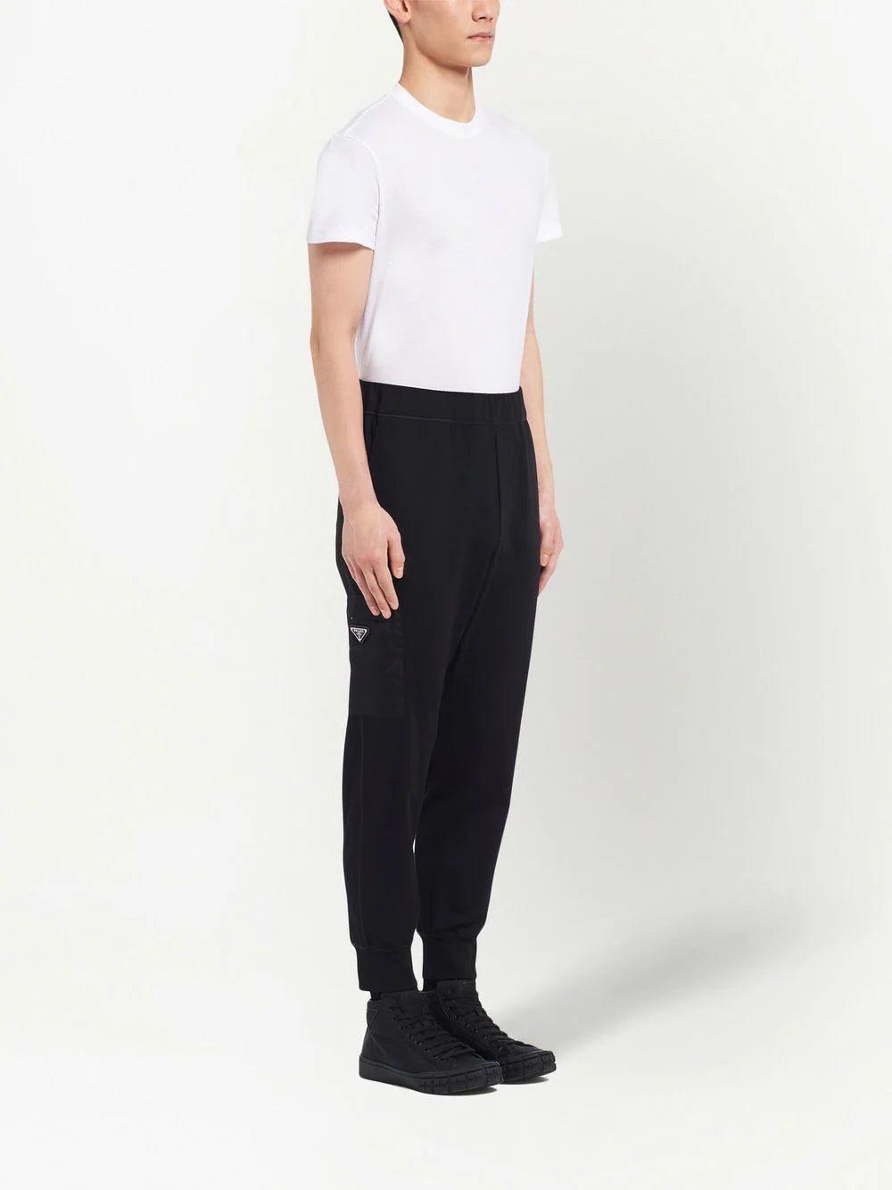 Prada technical fleece track pants - Image 3