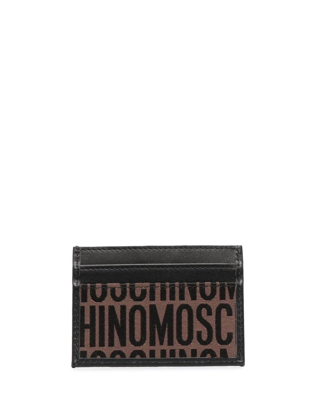 Moschino monogram logo stamp cardholder - Image 2