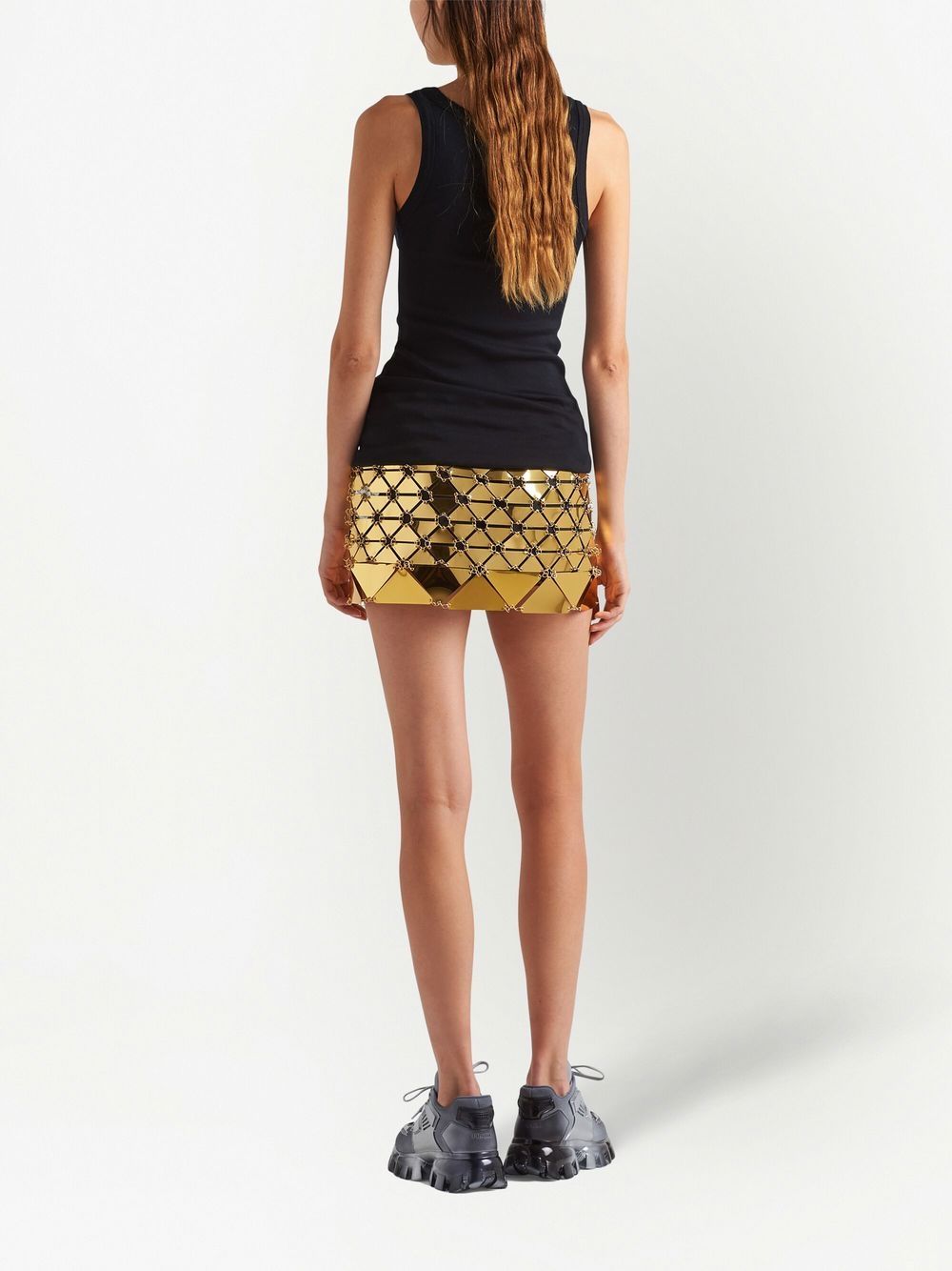 Prada ribbed-knit jersey tank top - Image 3