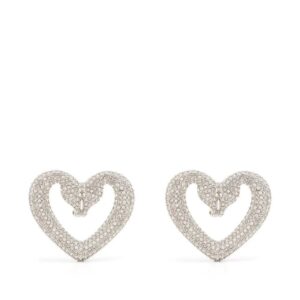 Swarovski Una crystal-embellished clip earrings