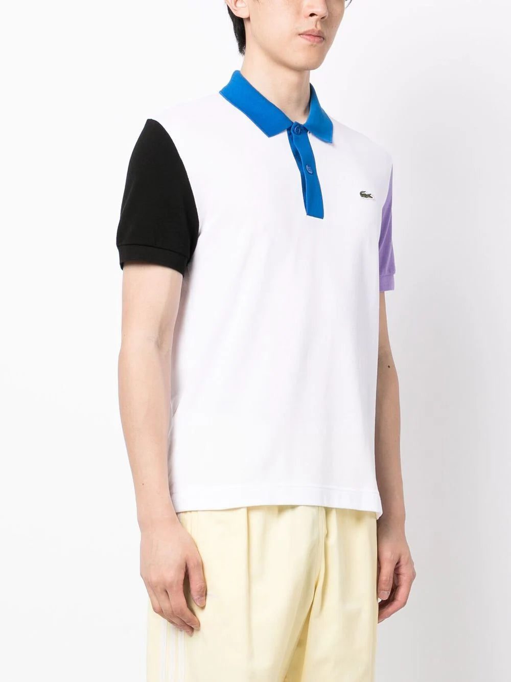 Lacoste colour-block short-sleeved polo shirt - Image 2