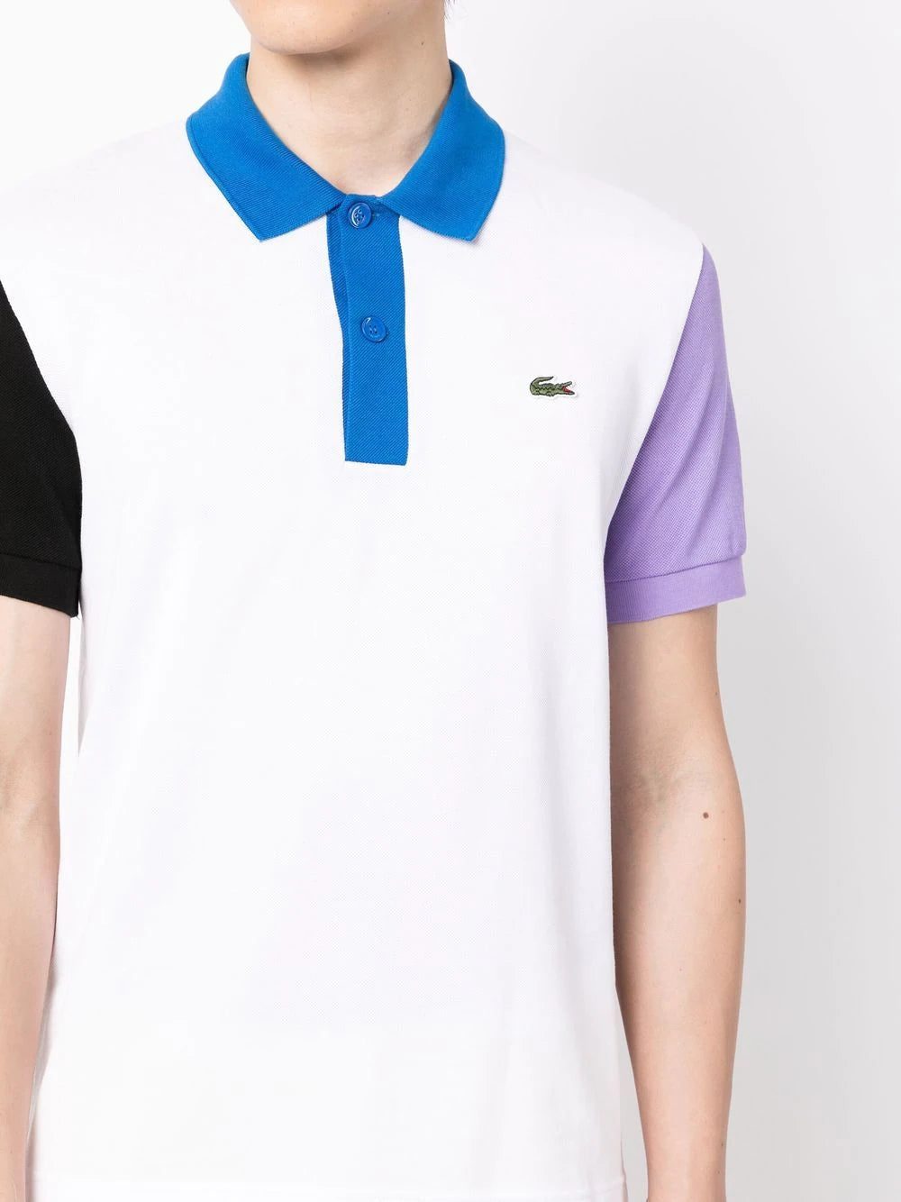 Lacoste colour-block short-sleeved polo shirt - Image 4