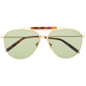 TOM FORD Eyewear tinted pilot-frame sunglasses