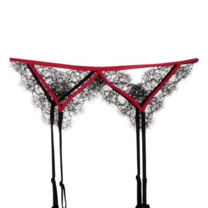 Kiki de Montparnasse lace detailing garter belt