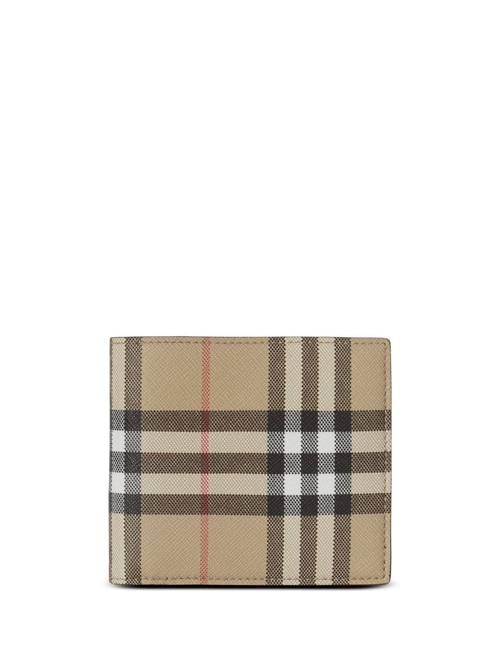 Burberry Vintage Check biifold wallet
