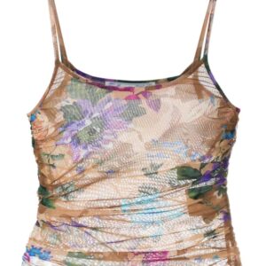 Off-White  Camoflo draped tank top