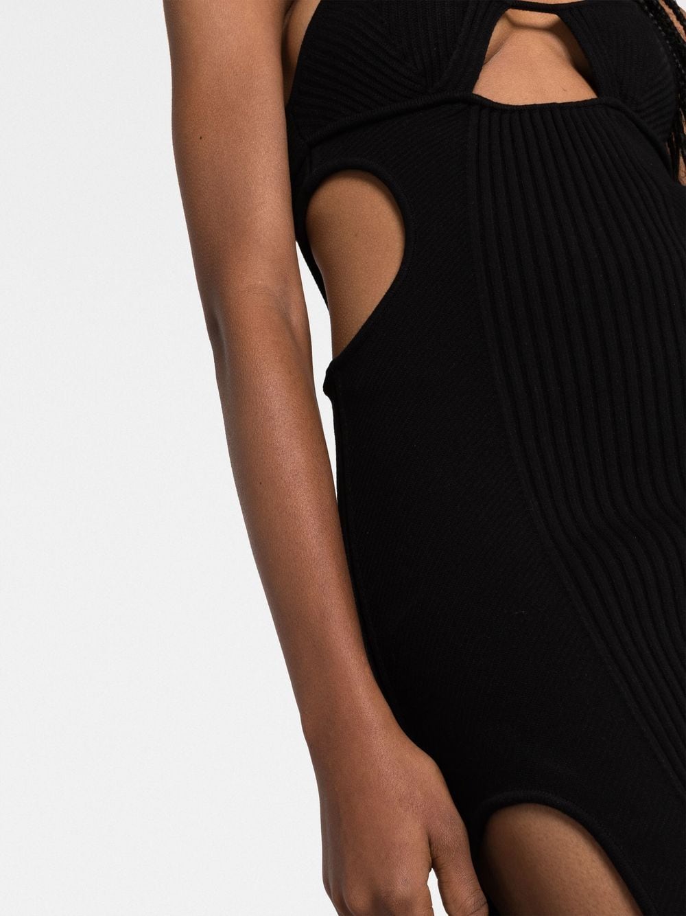 Off-White cut-out halterneck dress - Image 3