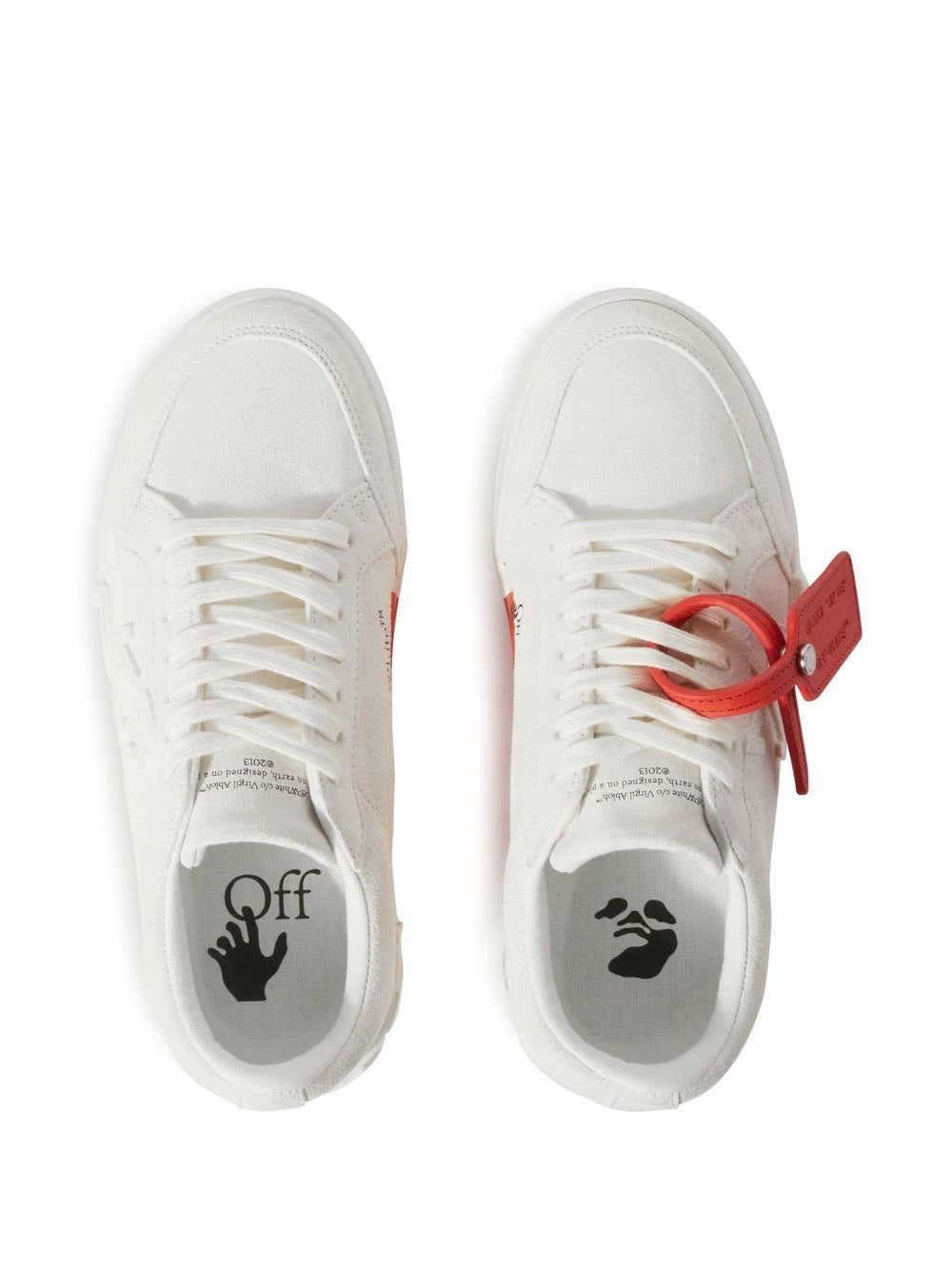 Off-White Low Vulcanized suede sneakers - Image 4