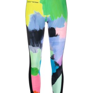 Off-White  brush stroke leggings