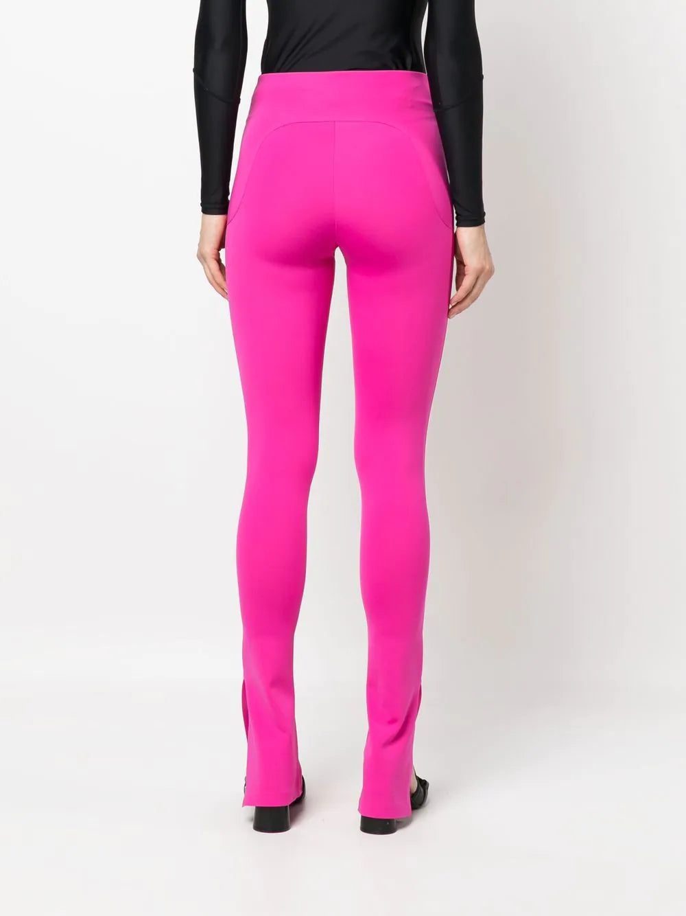 Off-White zip-front side-slit leggings - Image 4