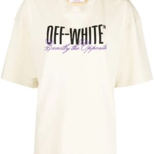 Off-White  logo-print short-sleeve T-shirt