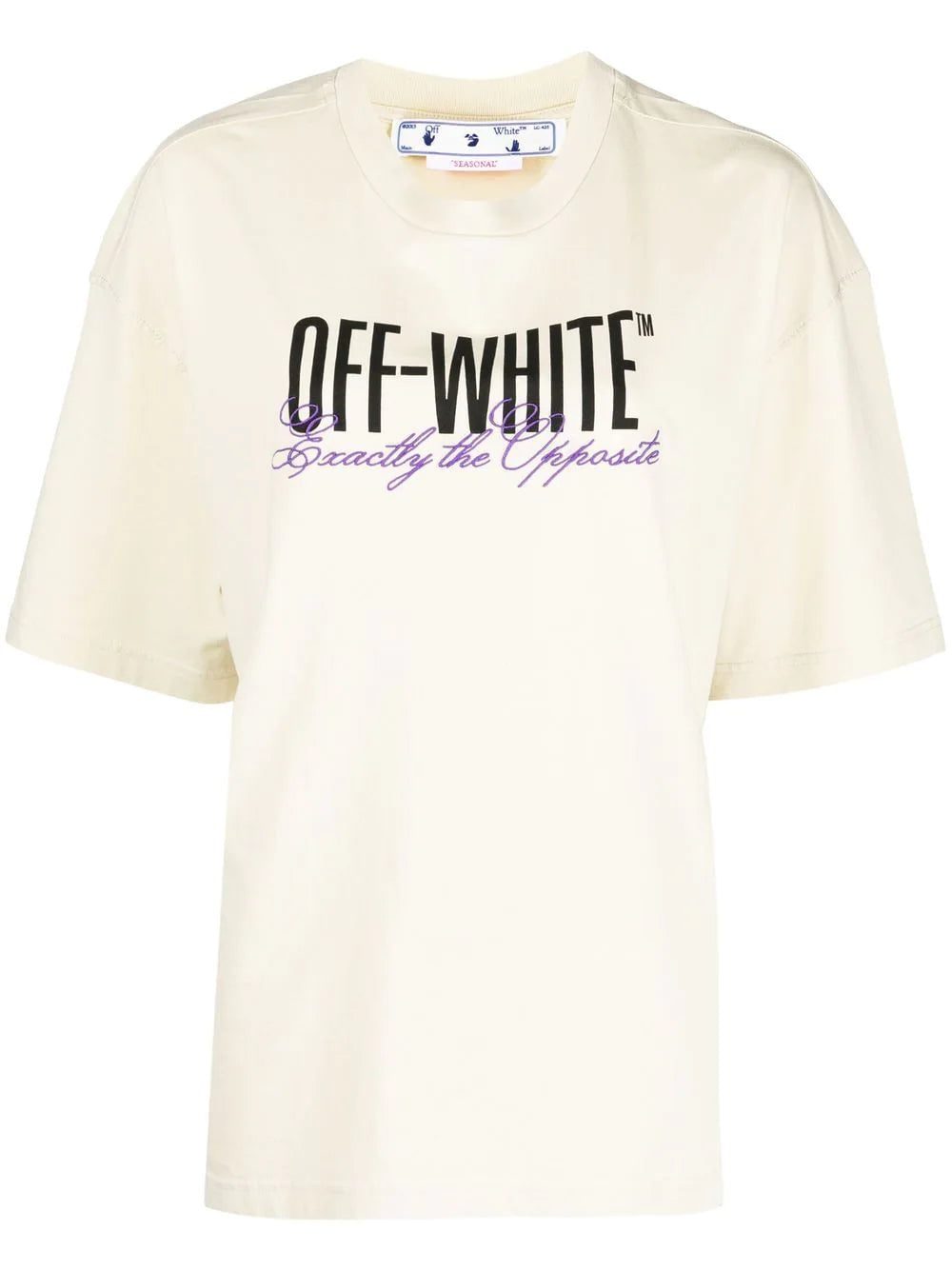 Off-White logo-print short-sleeve T-shirt