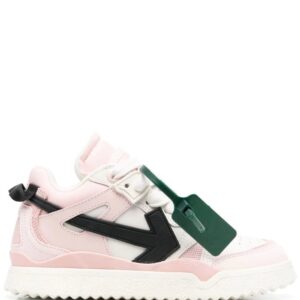 Off-White  Arrow-motif flat-sole trainers