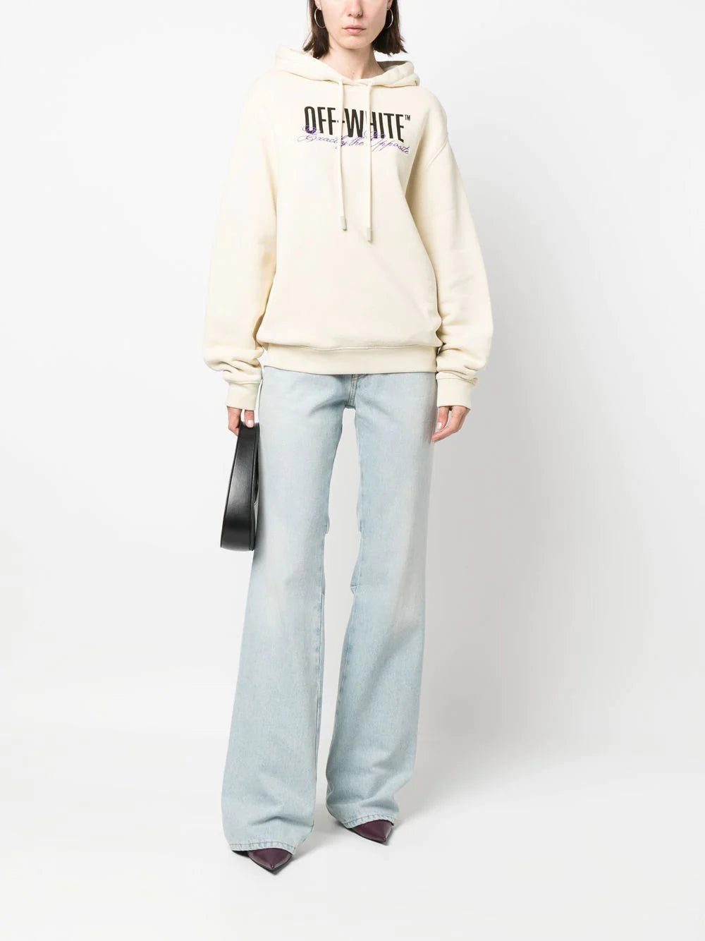 Off-White Big Logo Opposite-print hoodie - Image 2