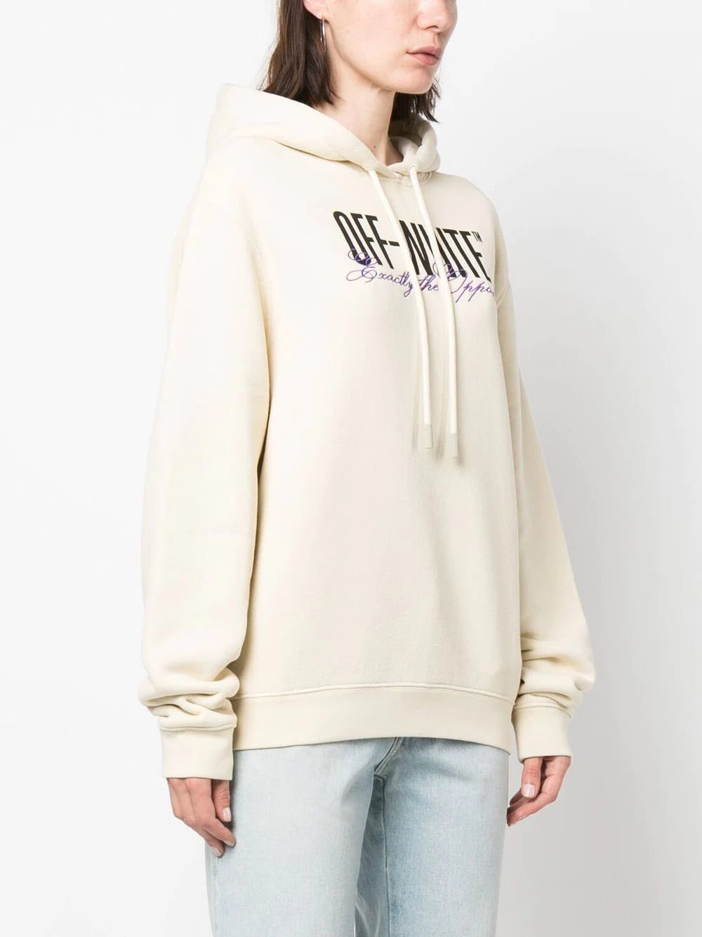 Off-White Big Logo Opposite-print hoodie - Image 3