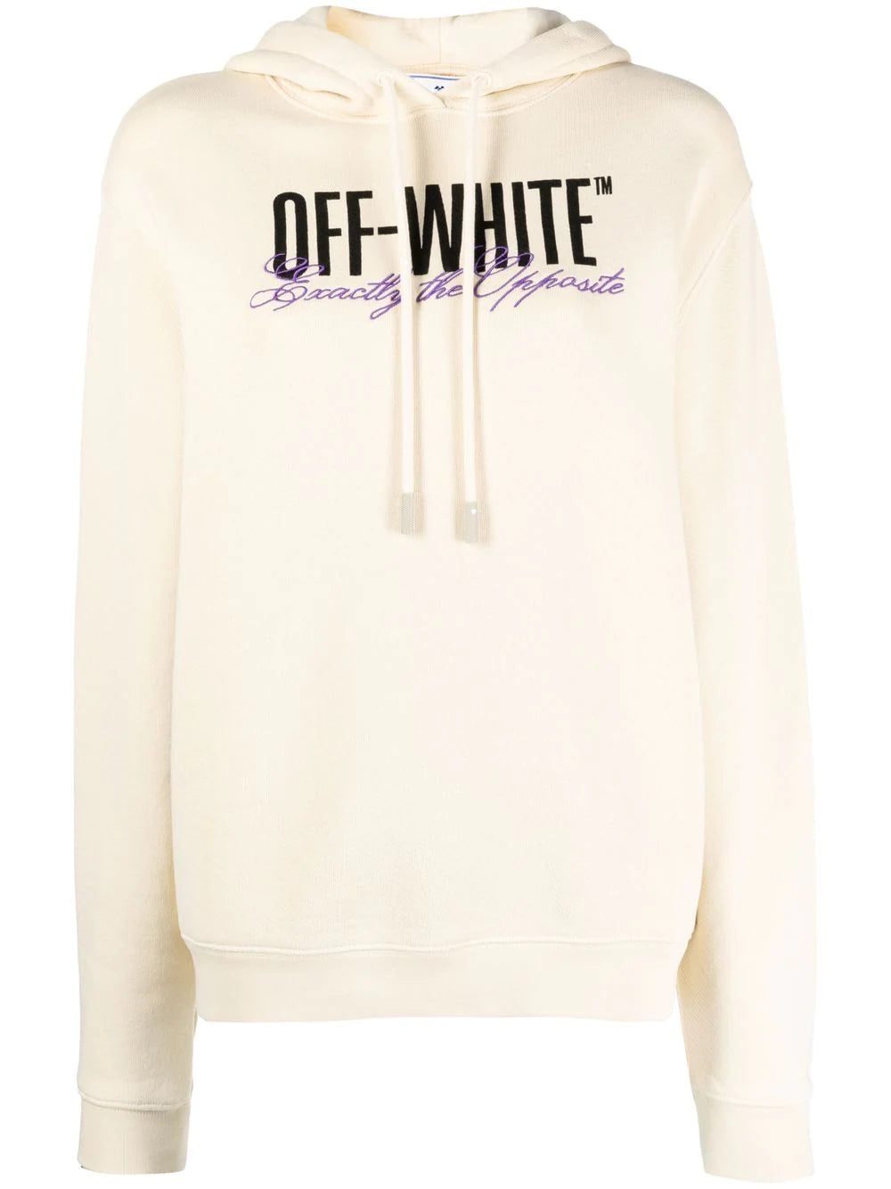 Off-White Big Logo Opposite-print hoodie