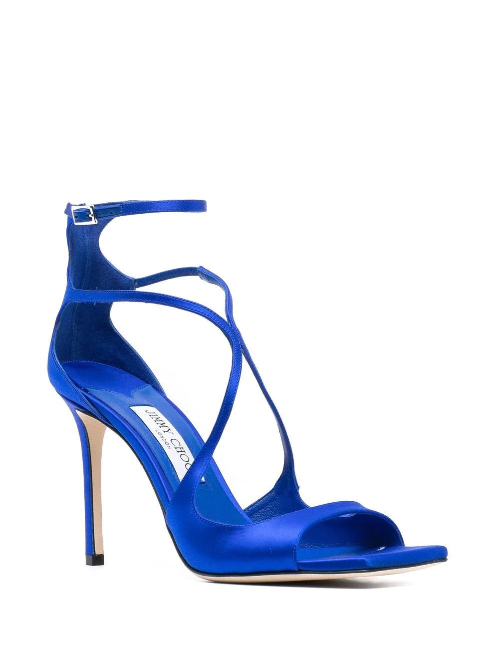 Jimmy Choo Azia 95mm satin sandals - Image 2