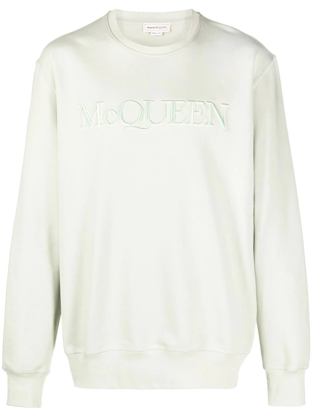 Alexander McQueen logo-embroidered sweatshirt
