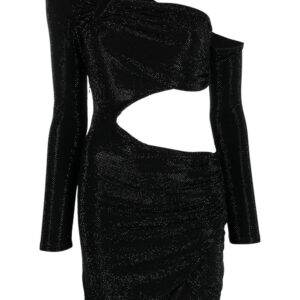 Philipp Plein rhinestone cut-out dress