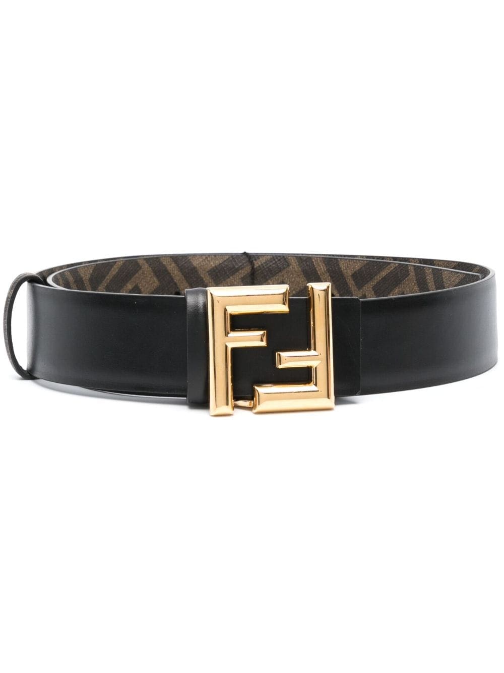 Louis Vuitton logo-buckle leather belt