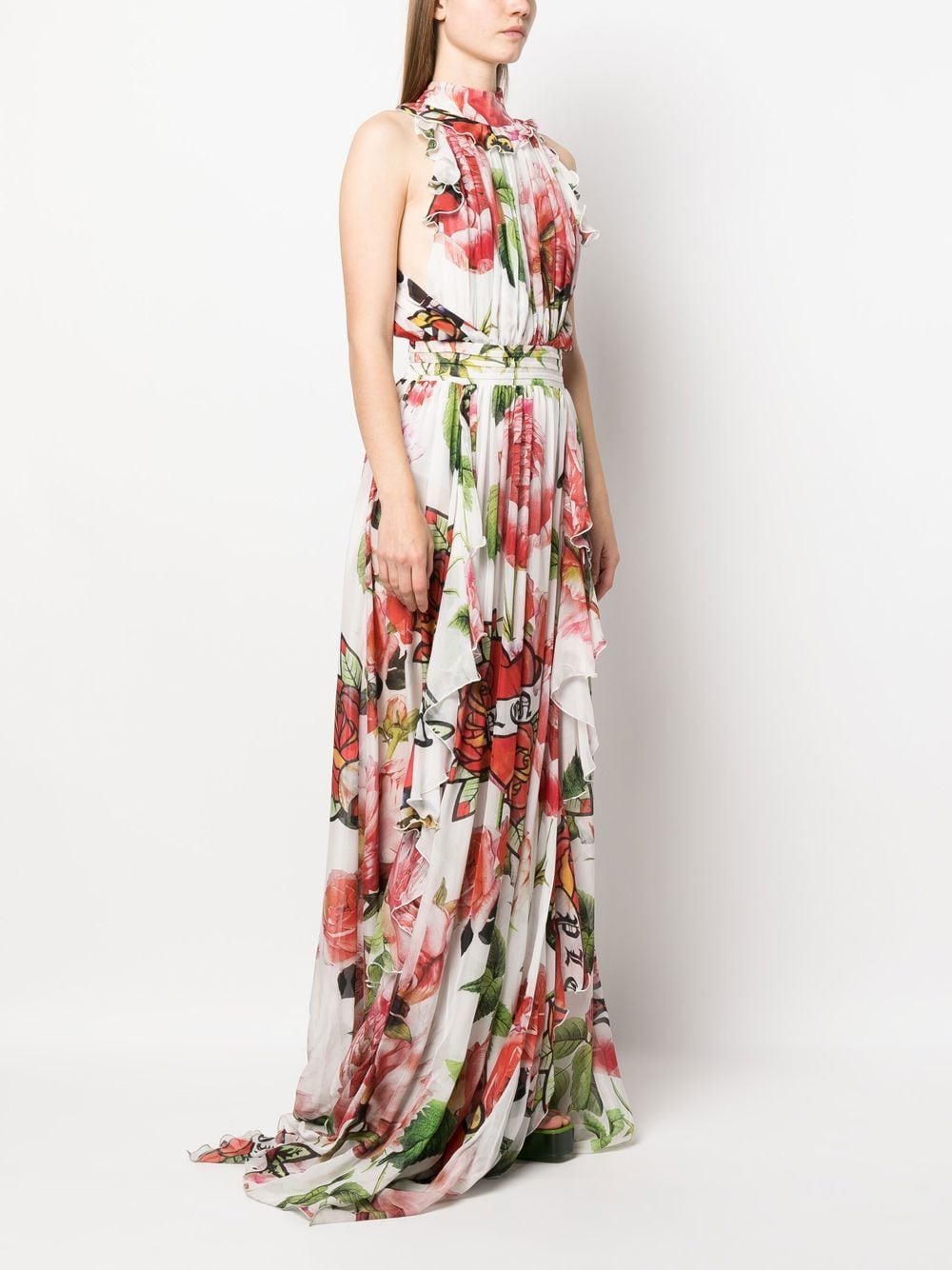 Philipp Plein Love silk dress - Image 3