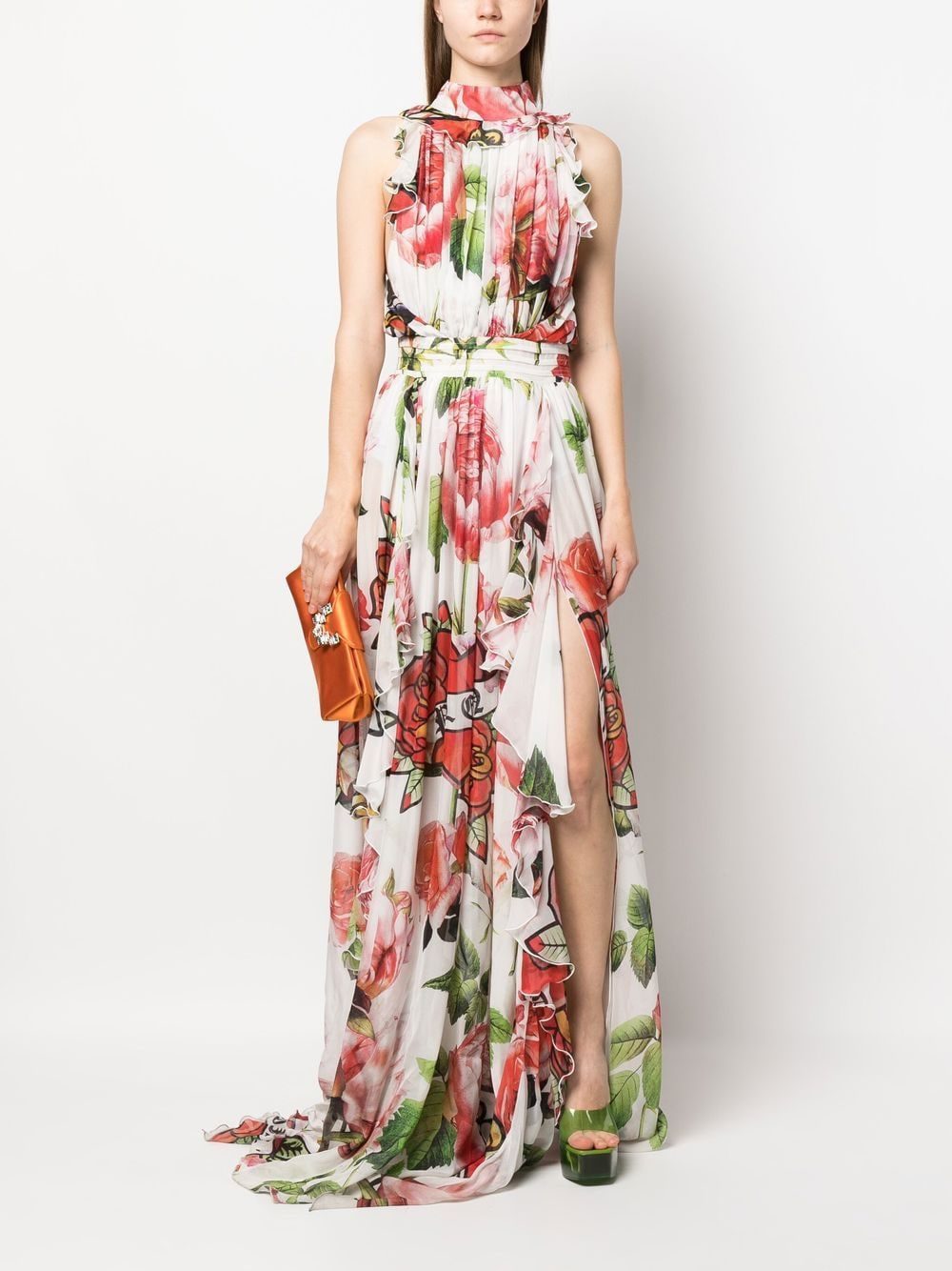 Philipp Plein Love silk dress - Image 2