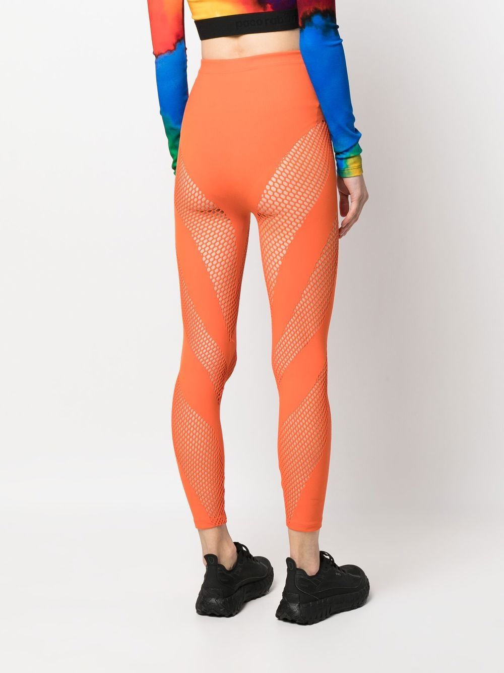 Philipp Plein open-knit seamless leggings - Image 4