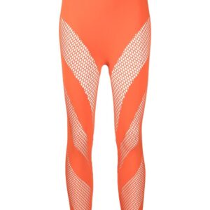 Philipp Plein open-knit seamless leggings