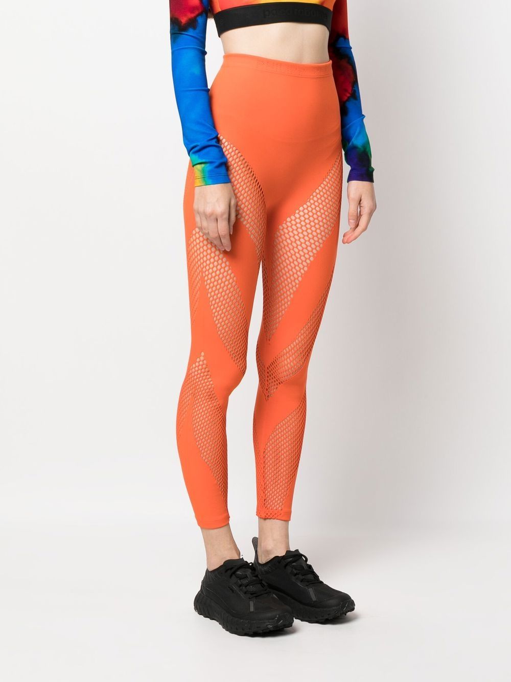 Philipp Plein open-knit seamless leggings - Image 3