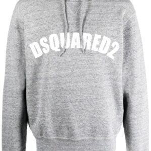 Dsquared2  drawstring logo-print hoodie