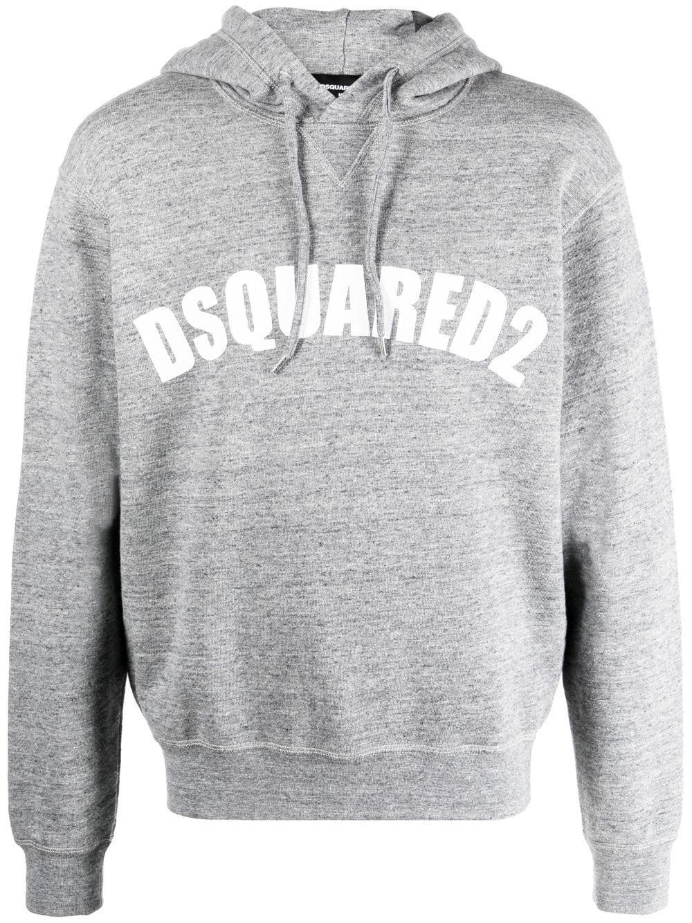 Dsquared2 drawstring logo-print hoodie