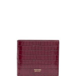 TOM FORD T-Line crocodile-embossed wallet