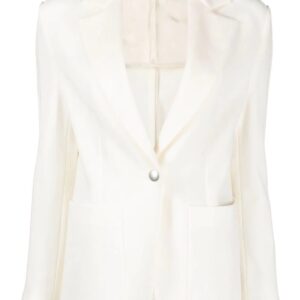 Palm Angels  side-stripe notched-lapels blazer