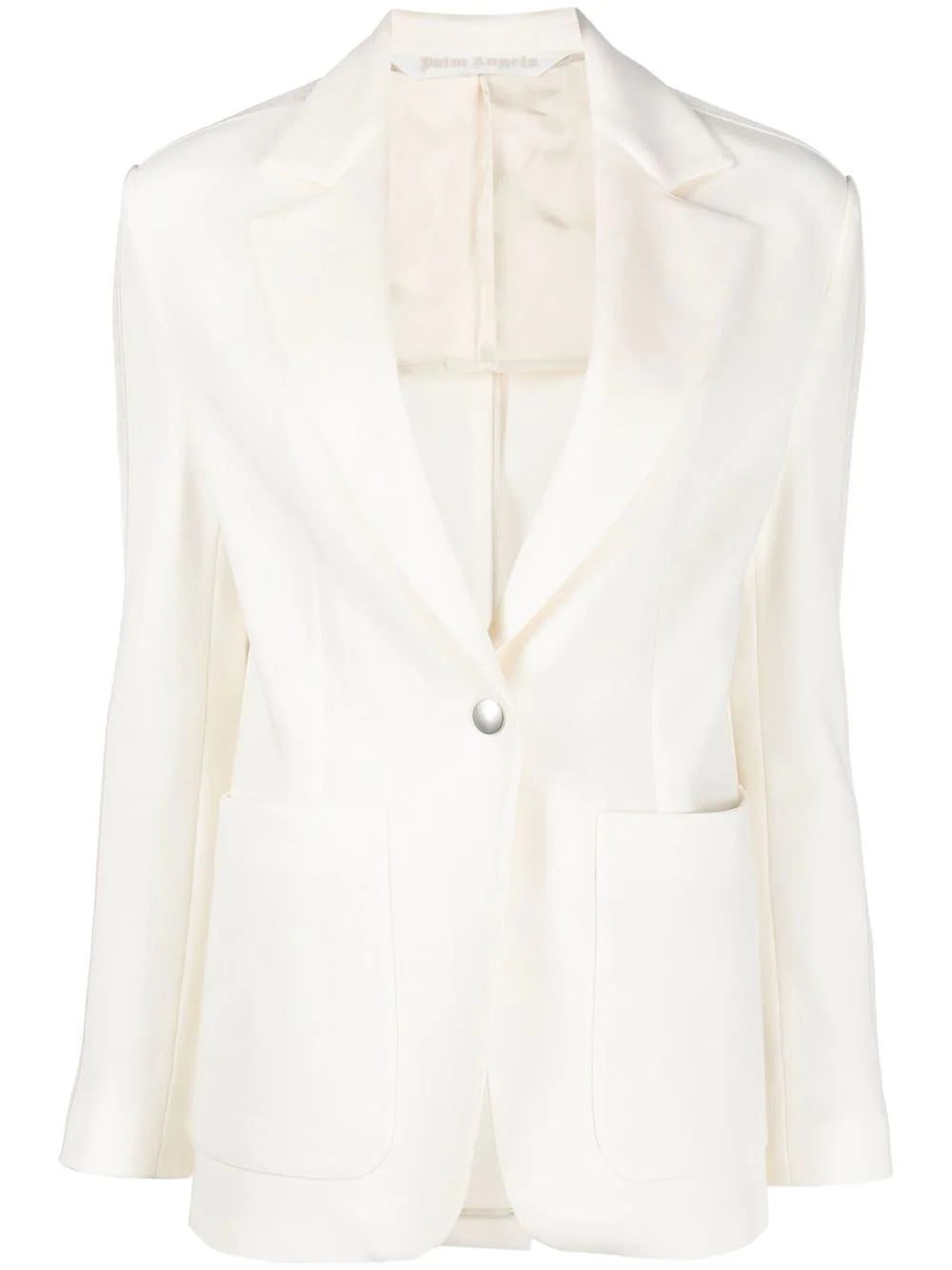Palm Angels side-stripe notched-lapels blazer