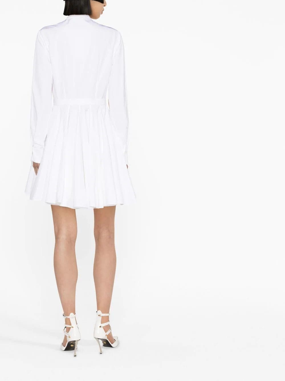 Alexander McQueen flared shirt dress - Image 3