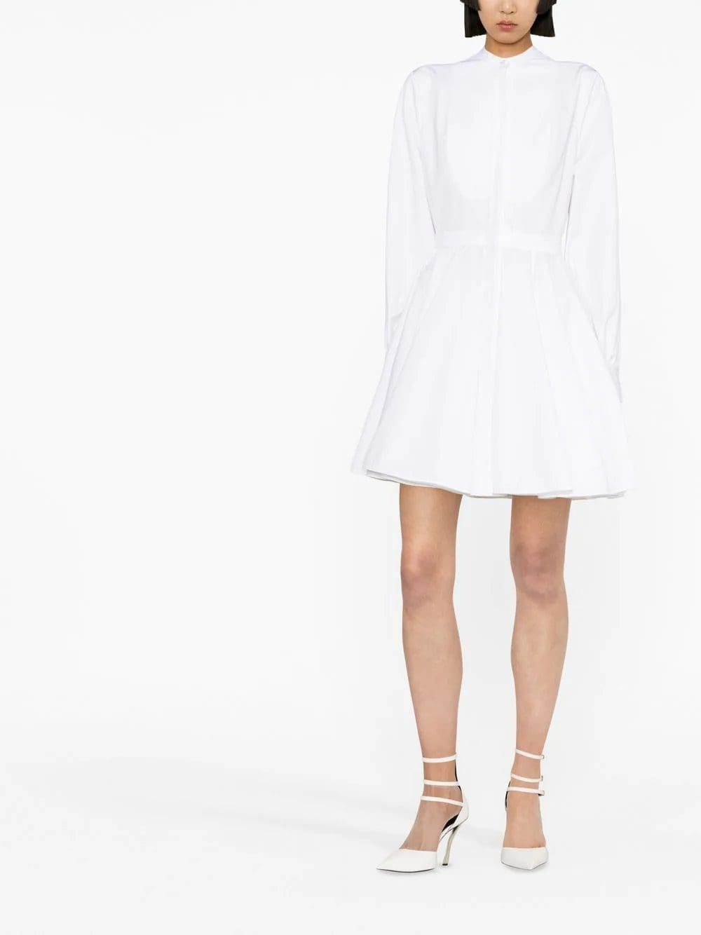 Alexander McQueen flared shirt dress - Image 2