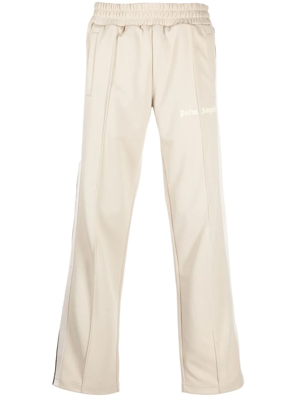 Palm Angels side-stripe track pants.