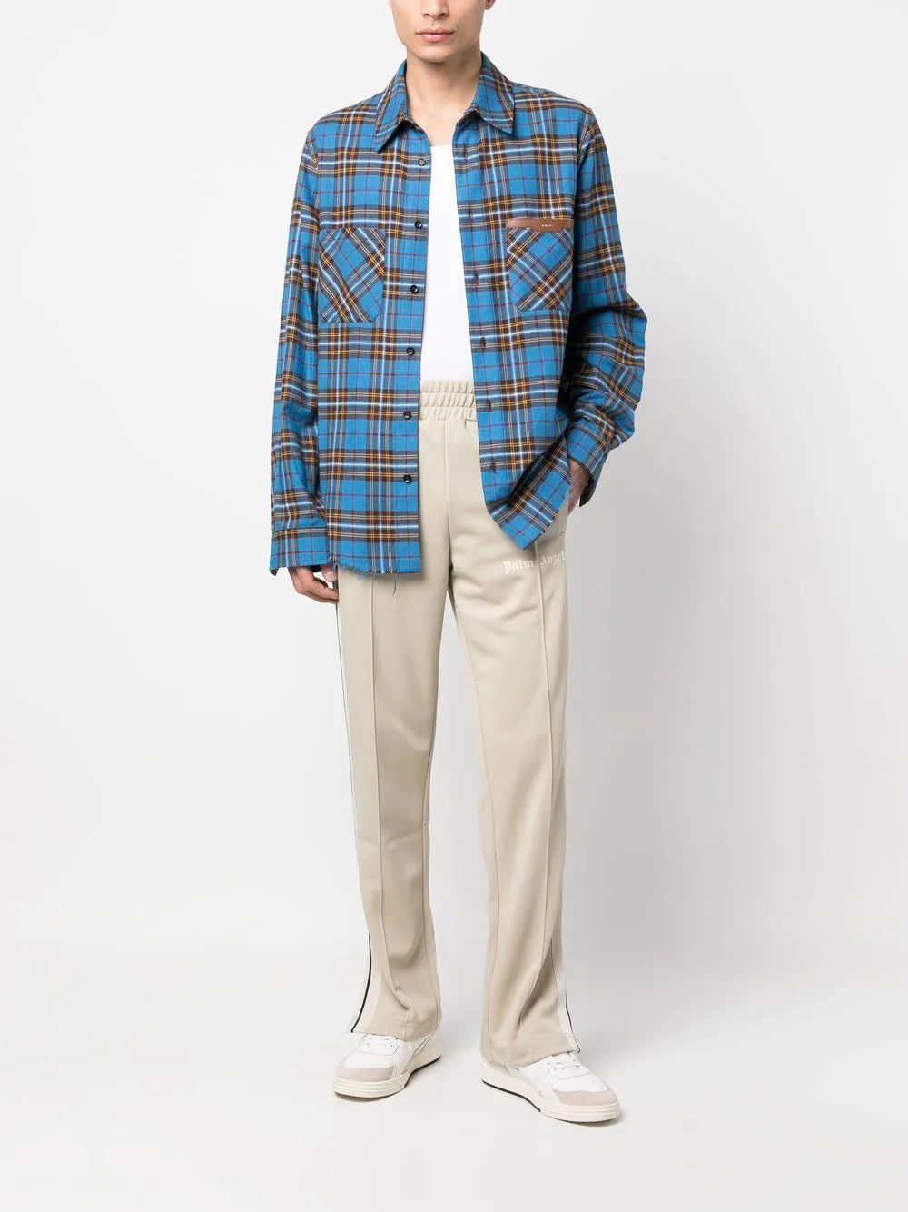 Palm Angels side-stripe track pants. - Image 2