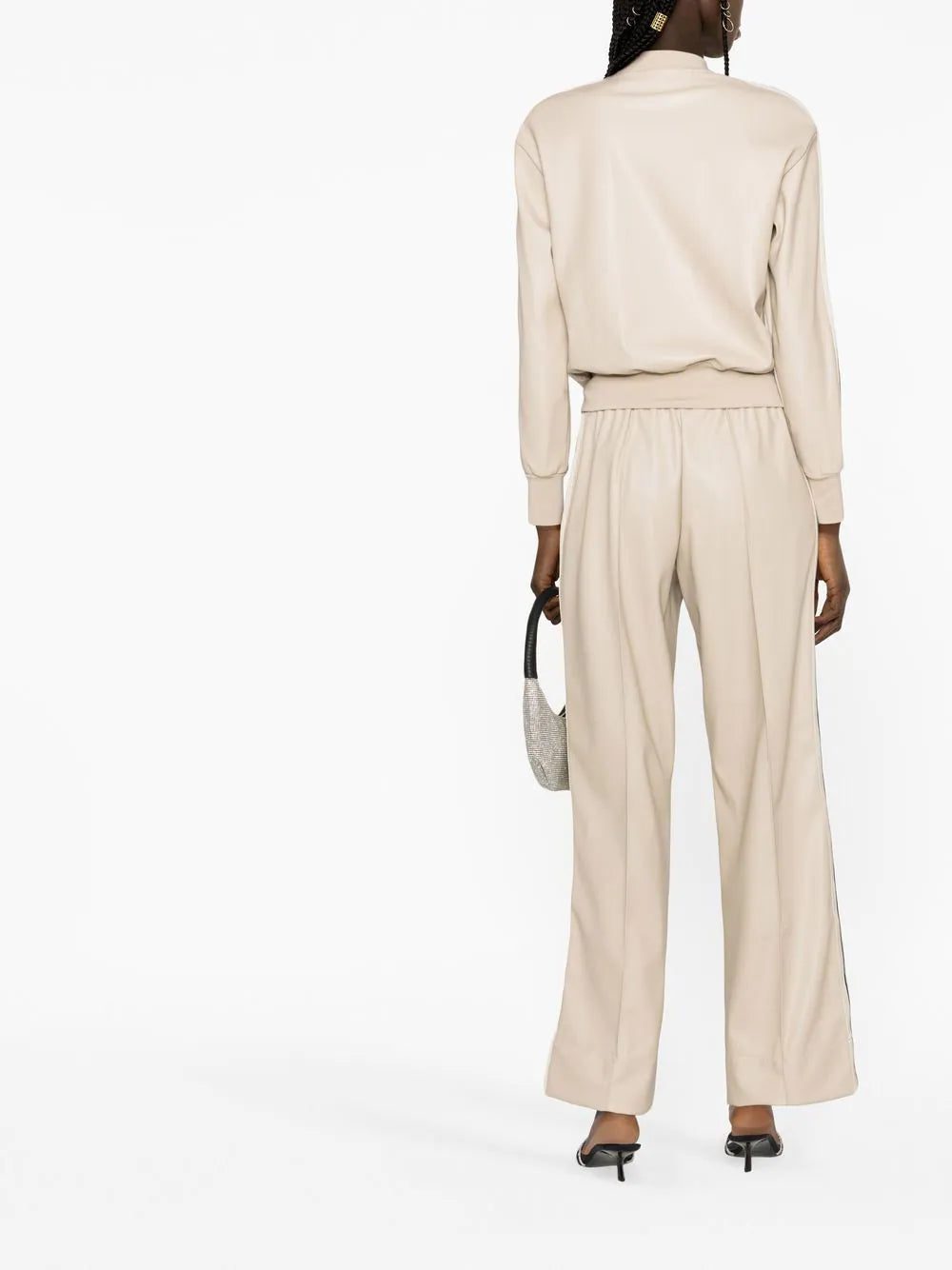 Palm Angels leather-effect track jacket - Image 4