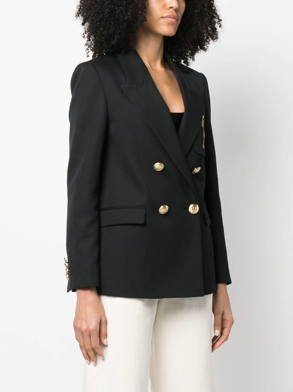 Palm Angels palm-embroidered blazer - Image 3