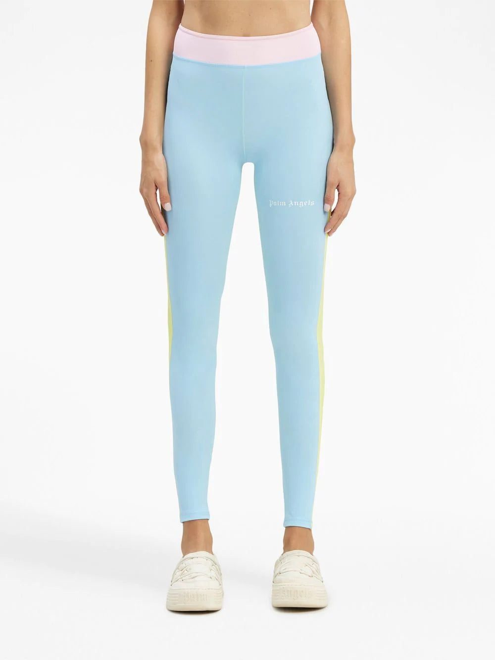 Palm Angels Miami colour-block leggings - Image 3