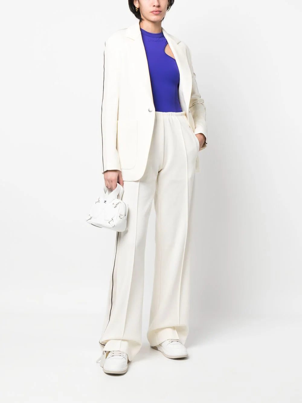 Palm Angels side-stripe wide-leg track pants - Image 2