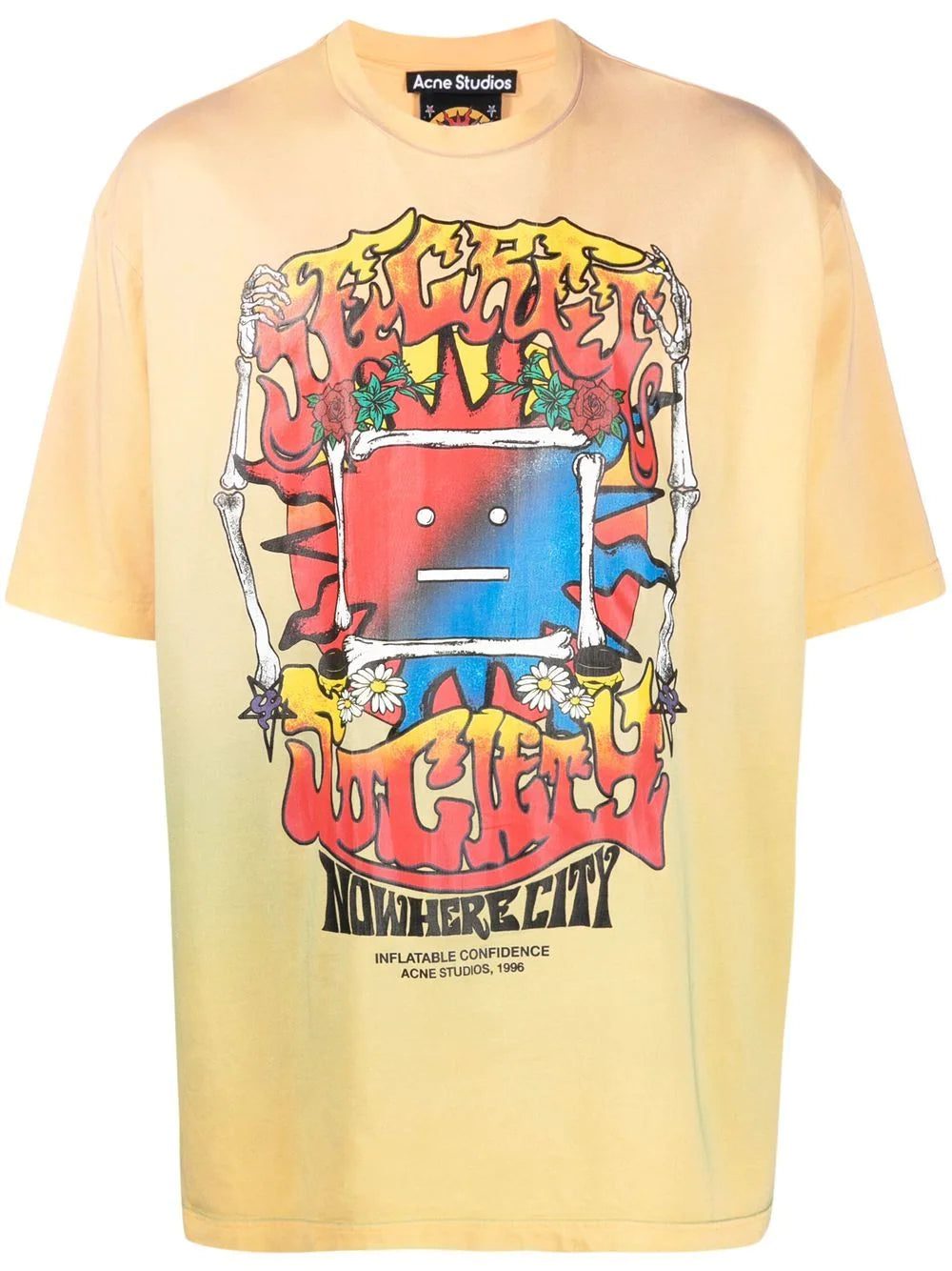 Acne Studios graphic-print stretch-cotton T-shirt