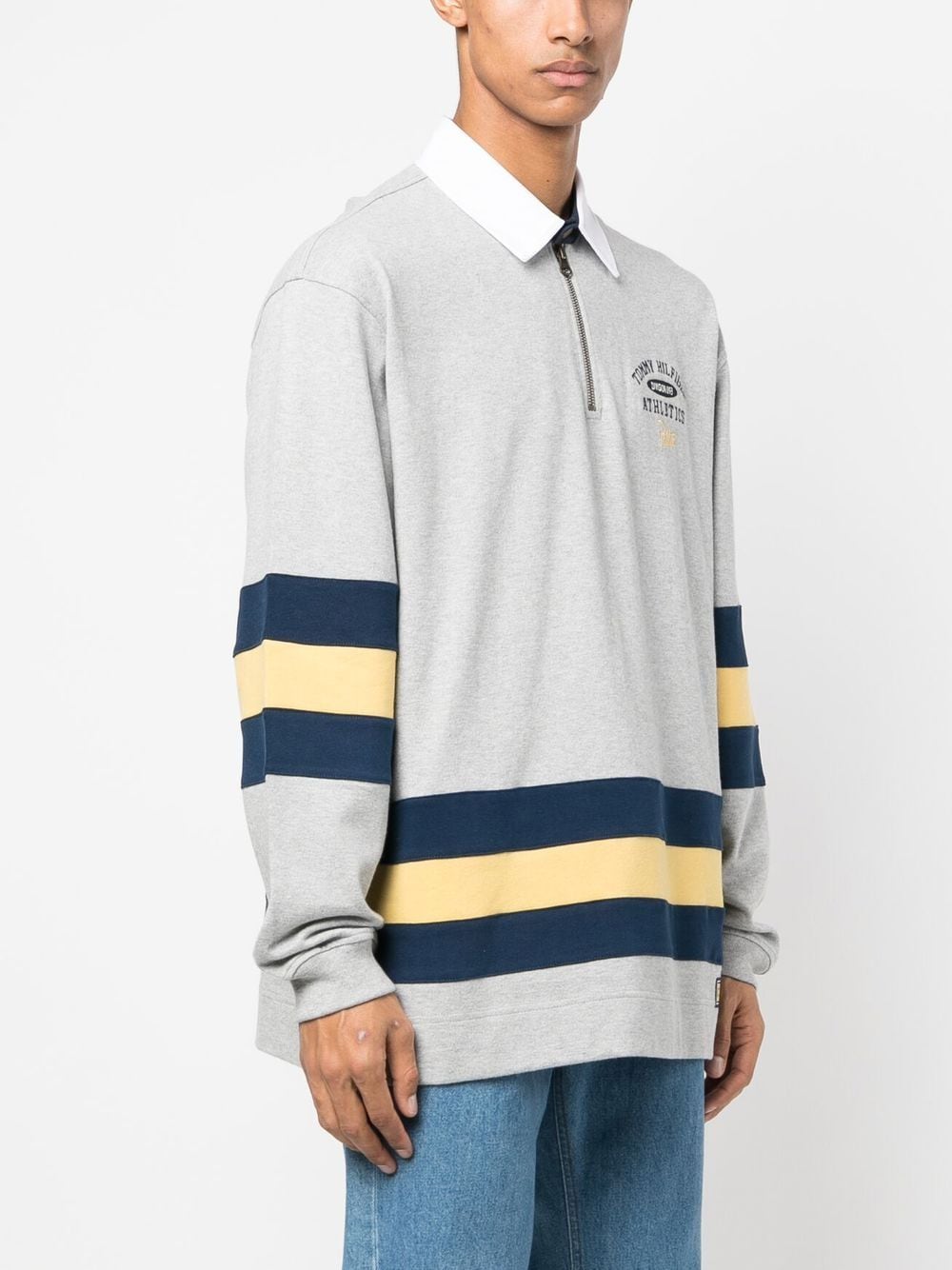 Tommy Hilfiger embroidered-logo long-sleeve polo shirt - Image 4