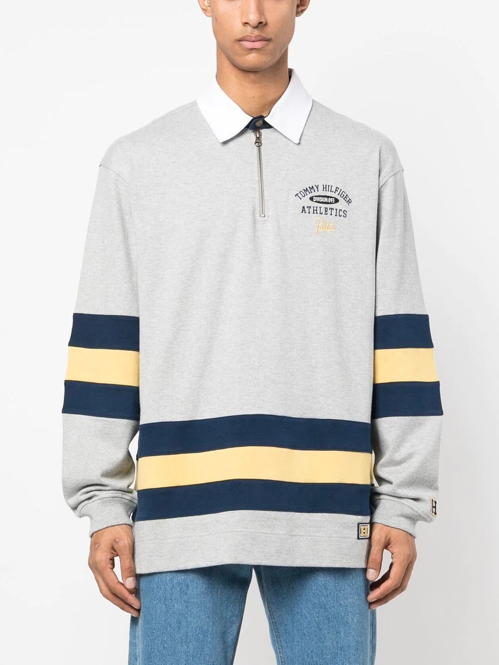 Tommy Hilfiger embroidered-logo long-sleeve polo shirt - Image 3